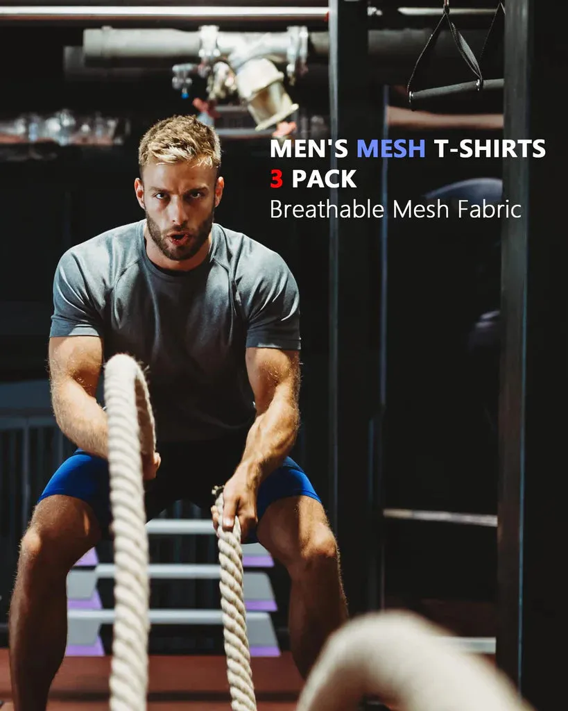 3 Pcs Men sports Shirts, Medium