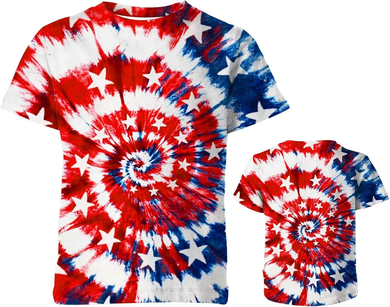 3D Graphic Kids T Shirt, Unisex Creative Print Crewneck Shirts, Boys Girls Short Sleeve Tees for 6-16 Years Teens