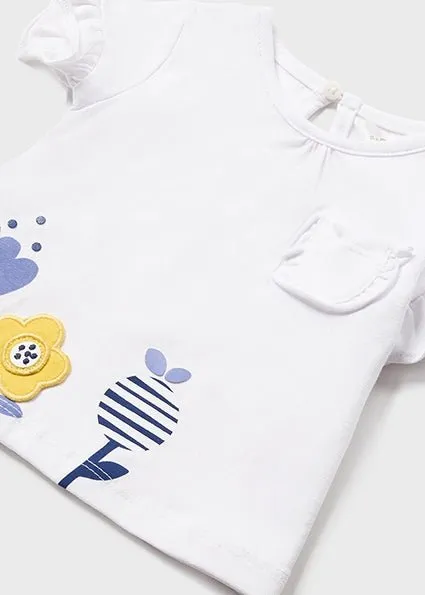 4PC Girls Shirt & Short Playset