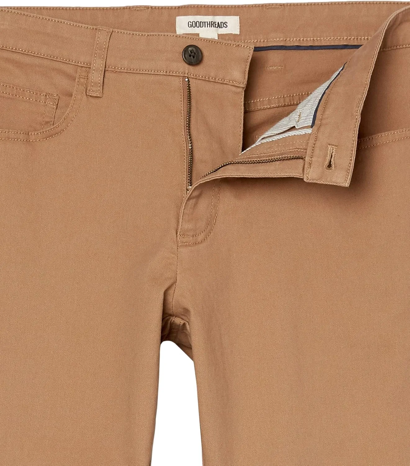 Amazon Essentials Men's Chino, Slim-Fit Pants with 5-Pockets, Comfort Stretch (Previously GoodThreads)