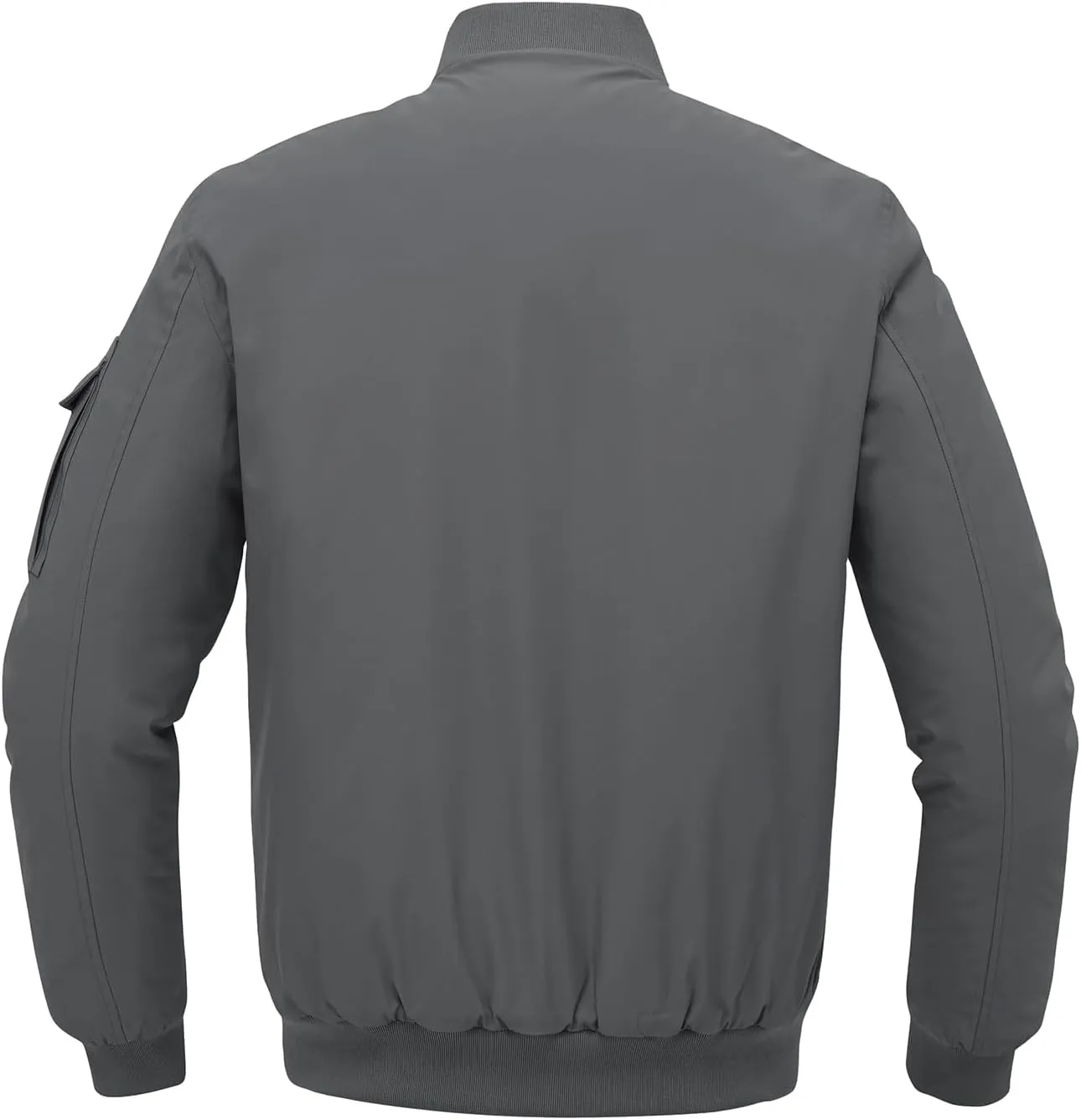 BGOWATU Men's Jacket Windproof Quilted Bomber Jackets Casual Fall Winter Warm Padded Coats Outwear