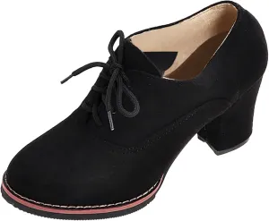 Black Booties for Women Ankle Wide Width Booties Womens Leather Boots Ankle Heeled Bootie for Women Dressy Fashion Casual Comfy Soft Slip on Pointed Toe Chunky Stacked Heel