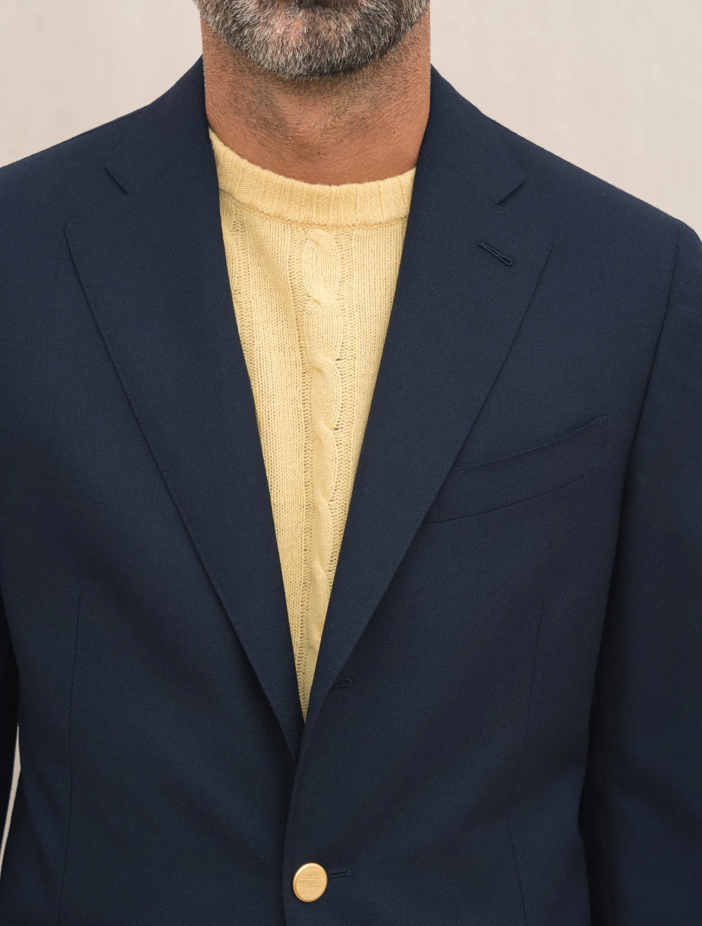 Boheme Single Breasted Club Blazer Navy