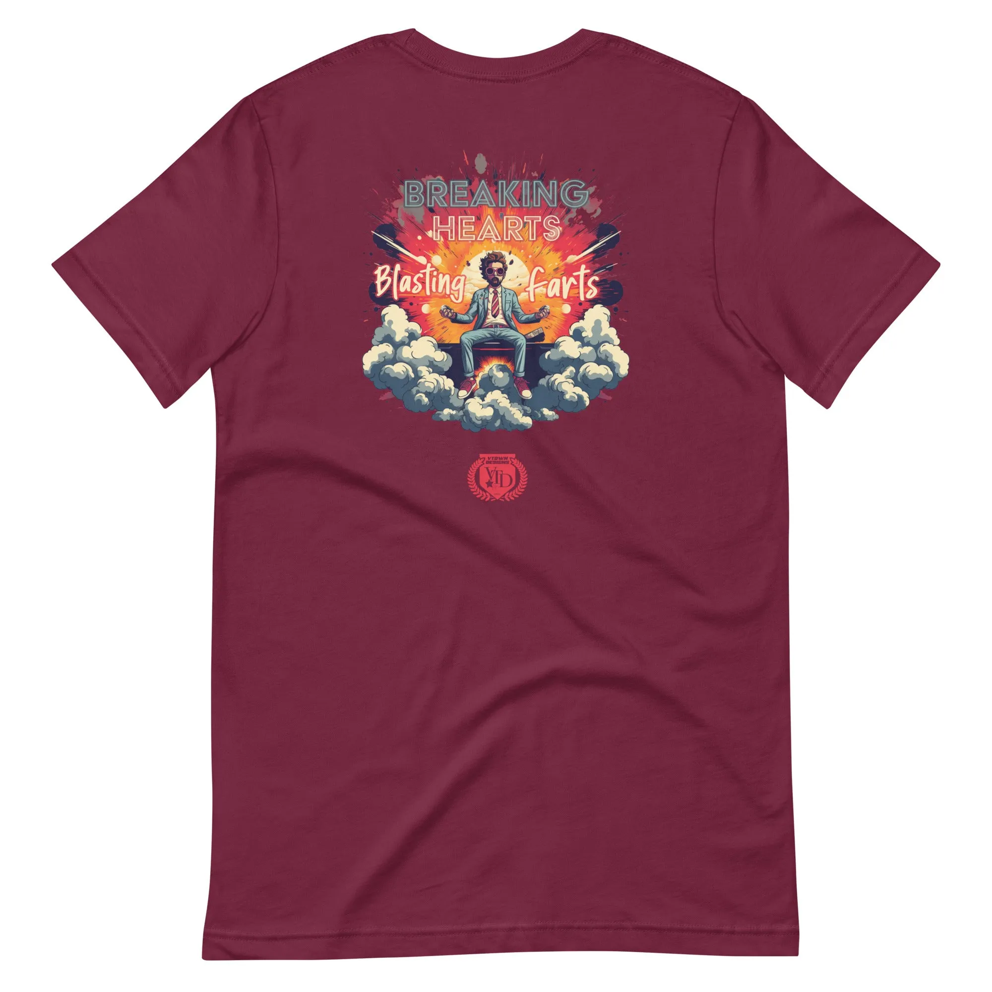 Breaking Hearts Blasting Farts Soft Tee Men's Edition