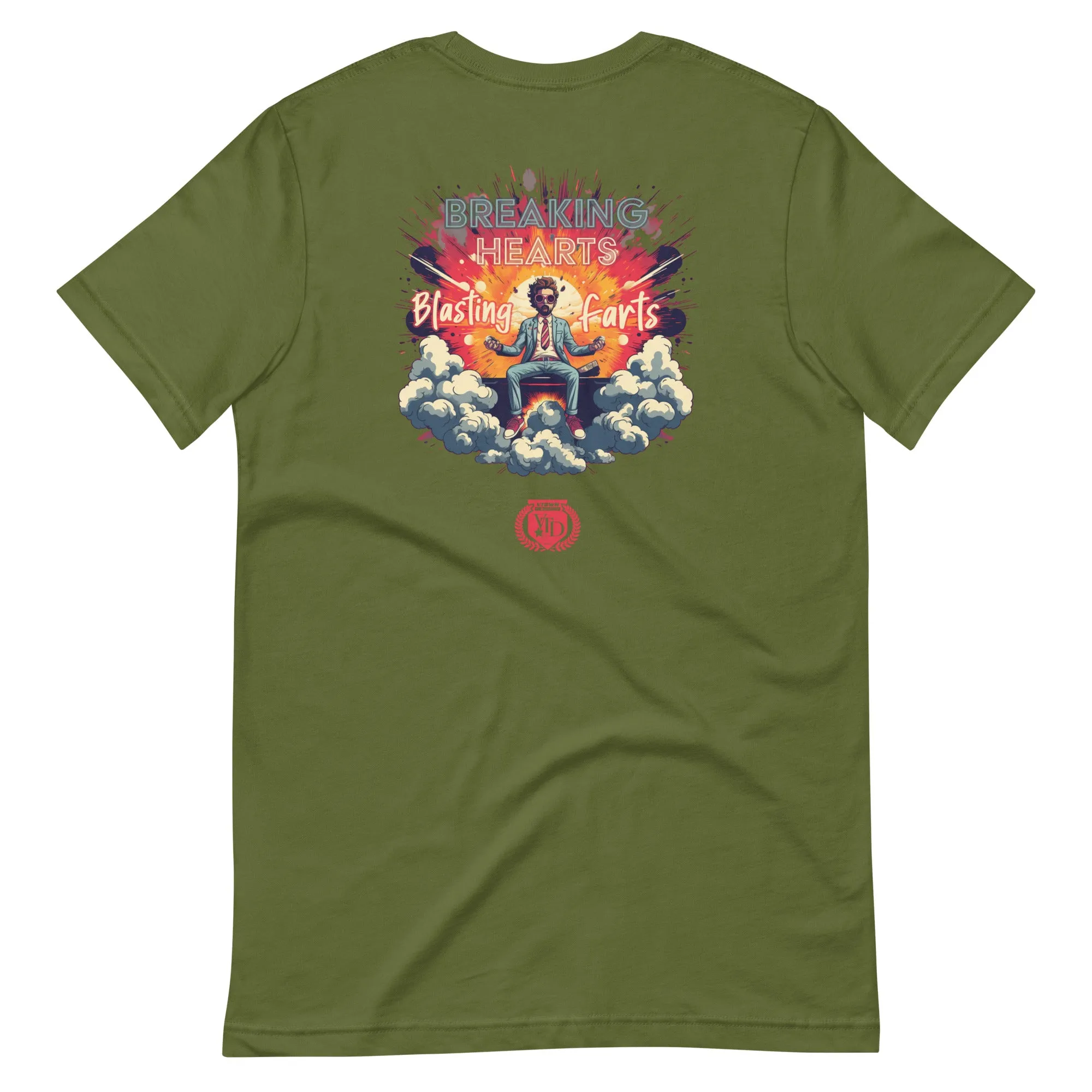 Breaking Hearts Blasting Farts Soft Tee Men's Edition