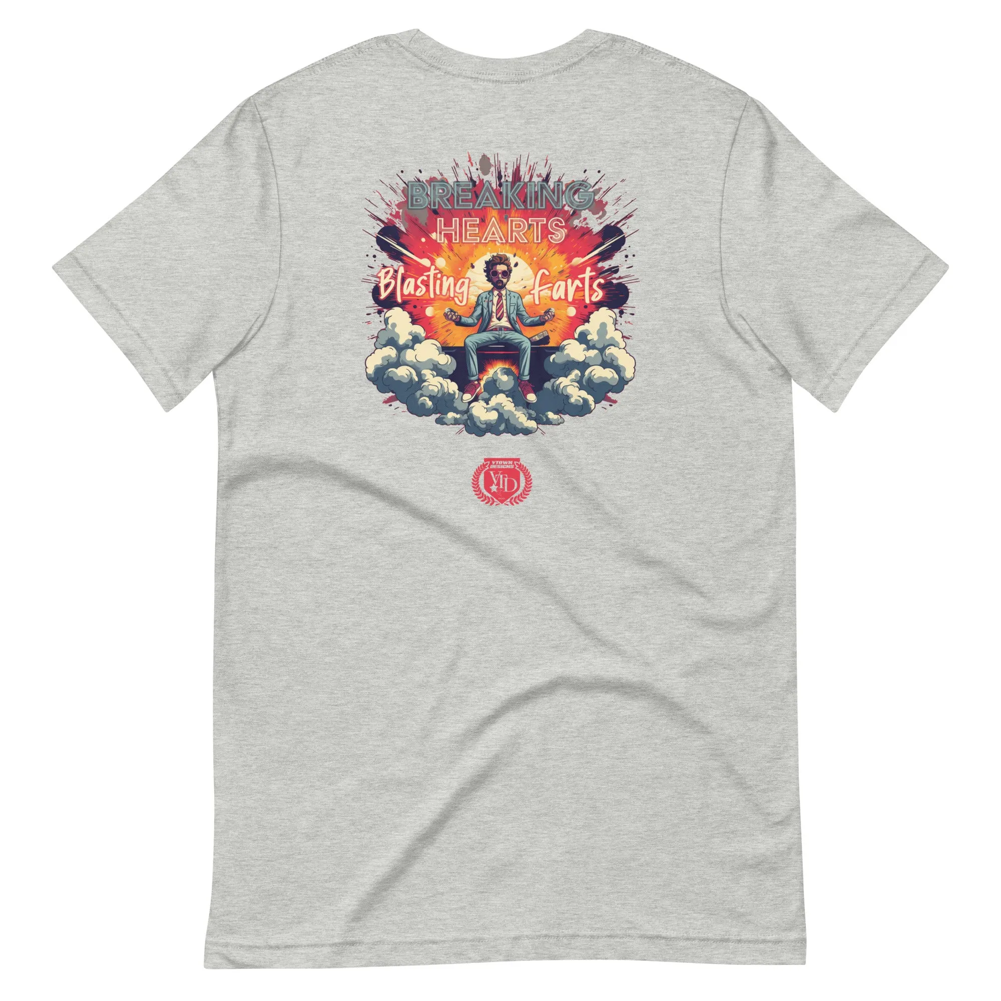 Breaking Hearts Blasting Farts Soft Tee Men's Edition