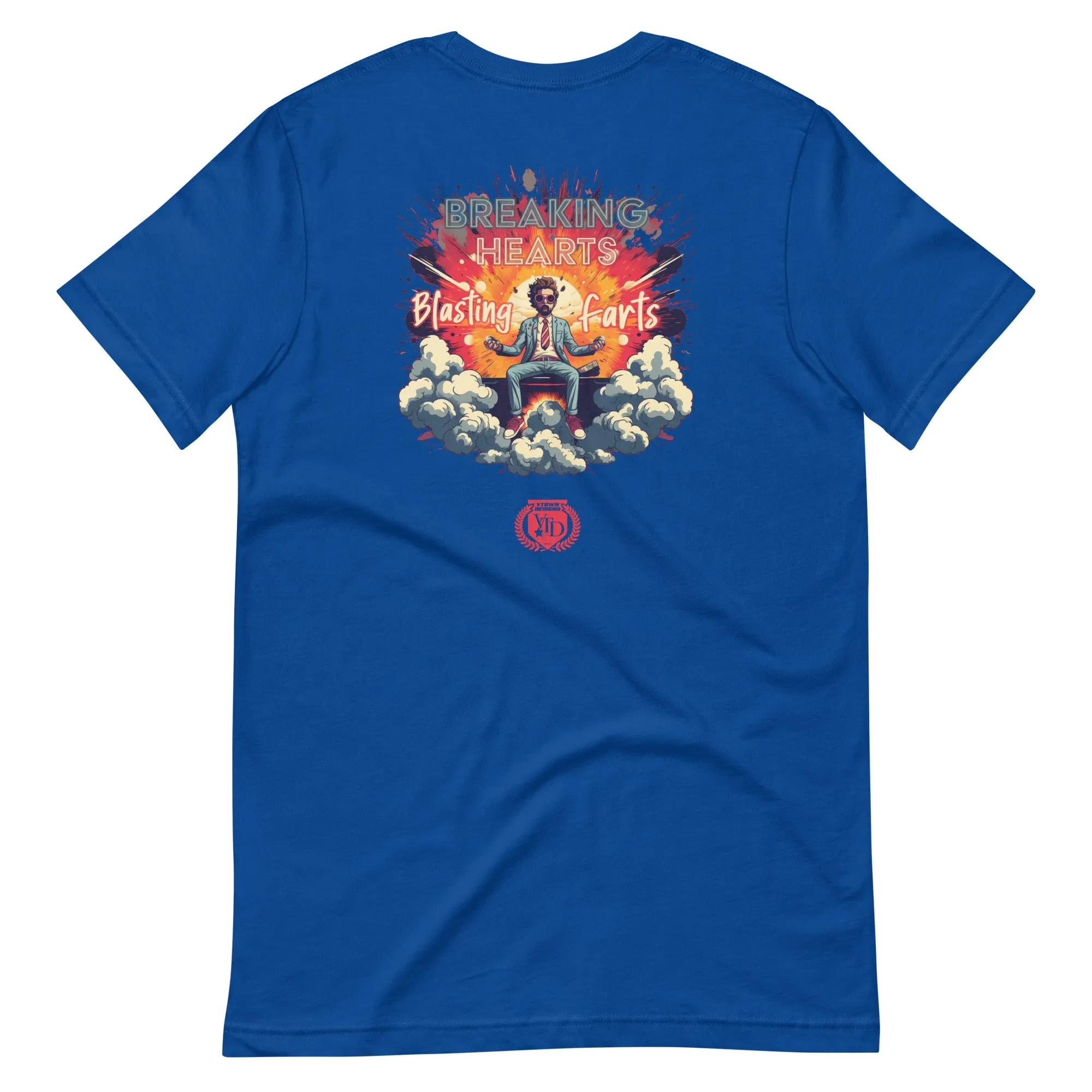 Breaking Hearts Blasting Farts Soft Tee Men's Edition