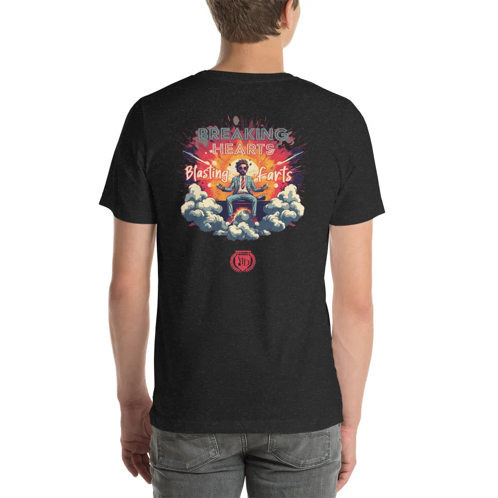 Breaking Hearts Blasting Farts Soft Tee Men's Edition