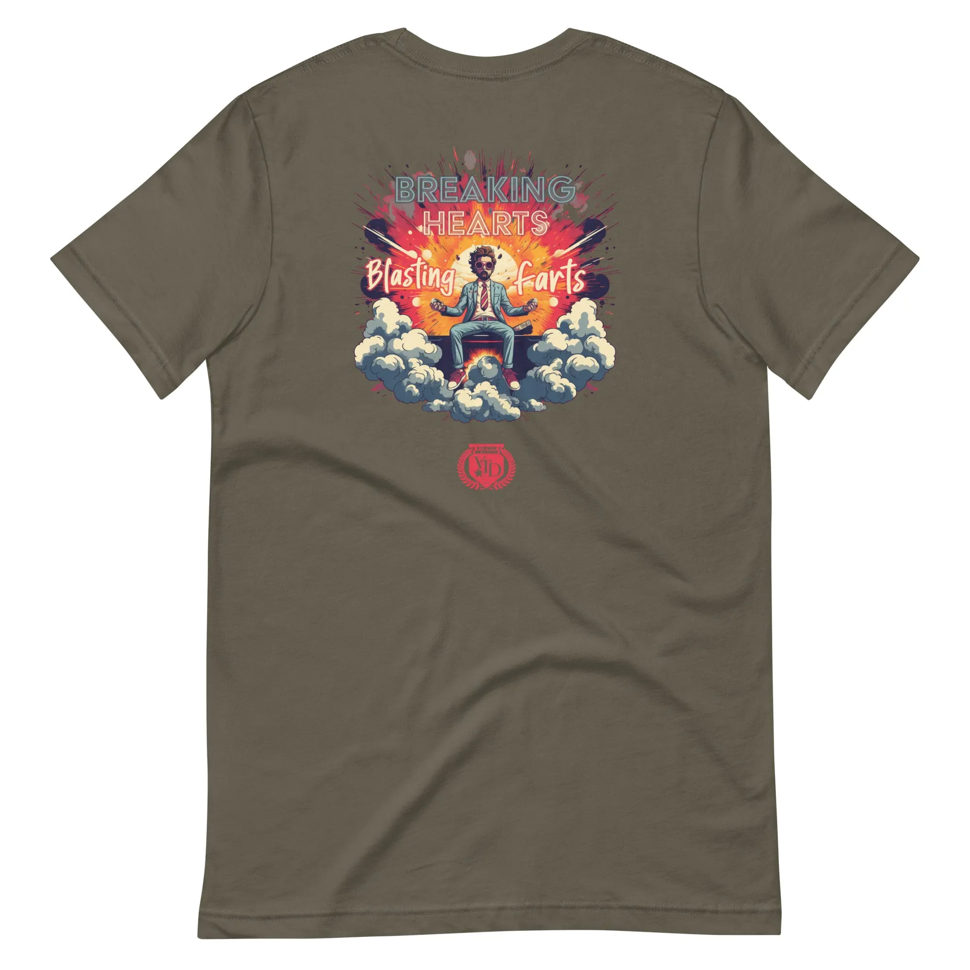 Breaking Hearts Blasting Farts Soft Tee Men's Edition