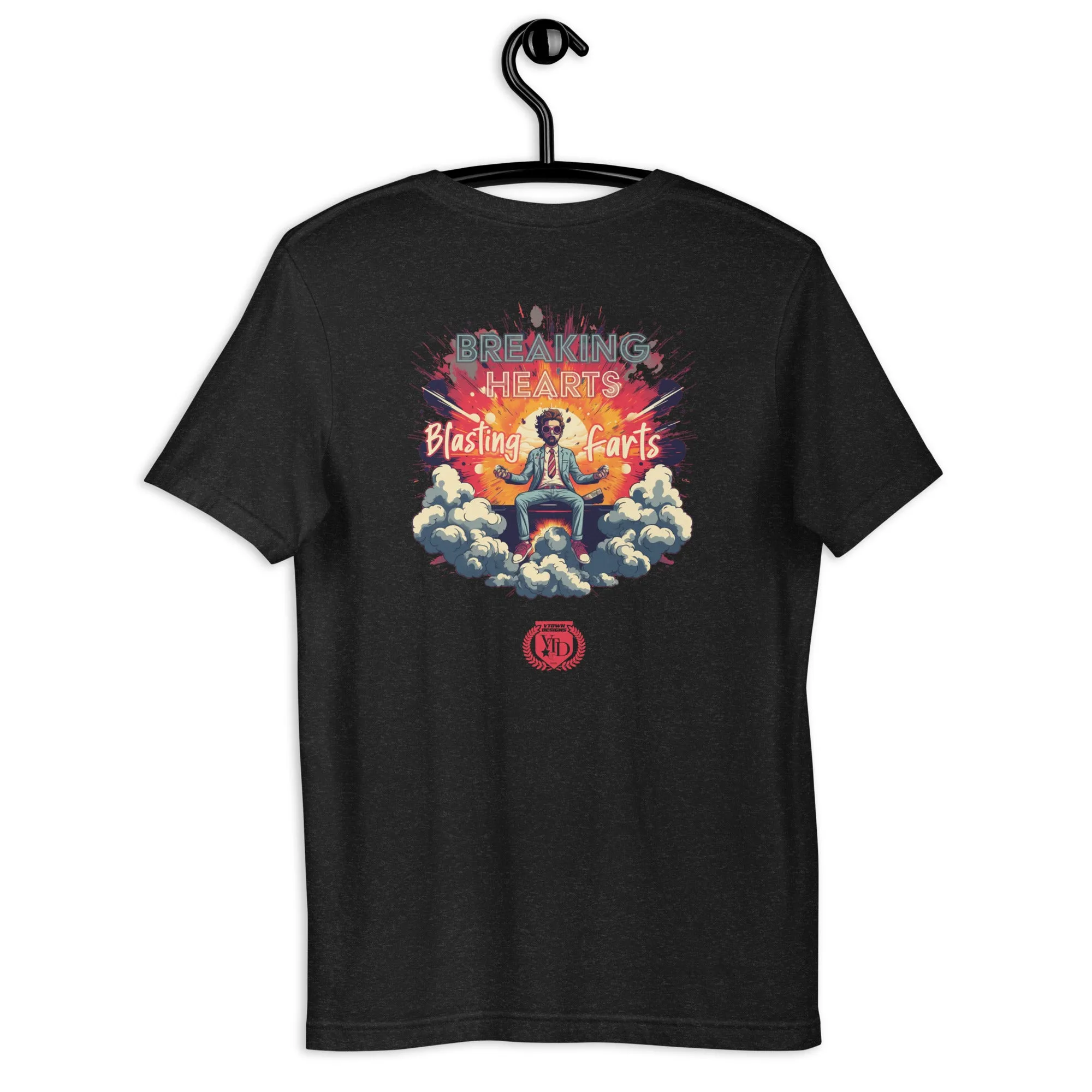 Breaking Hearts Blasting Farts Soft Tee Men's Edition