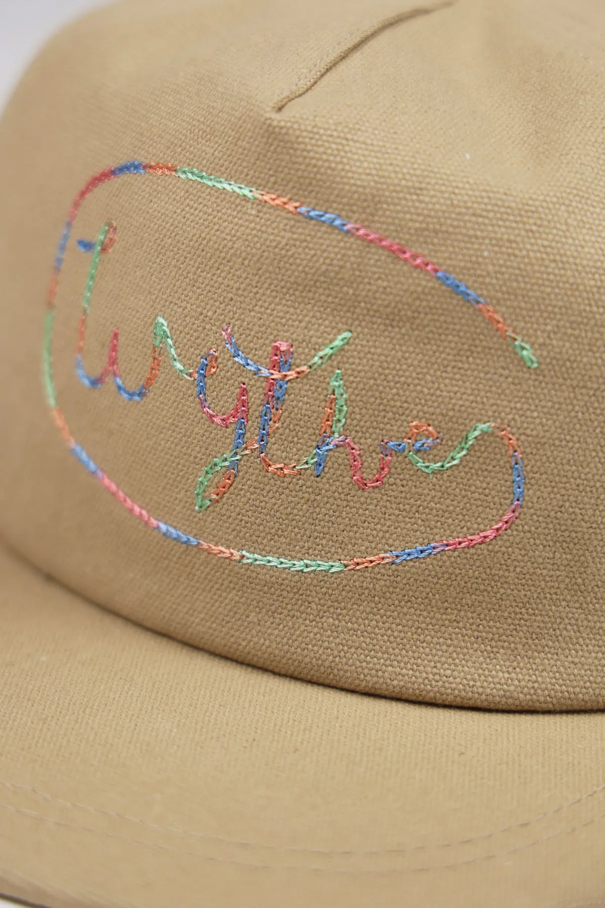 Chainstitch Canvas Ranch Hat - Khaki