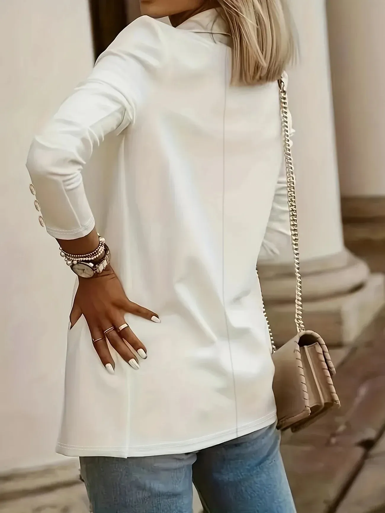 EMMA - Chic Open Front Jacket
