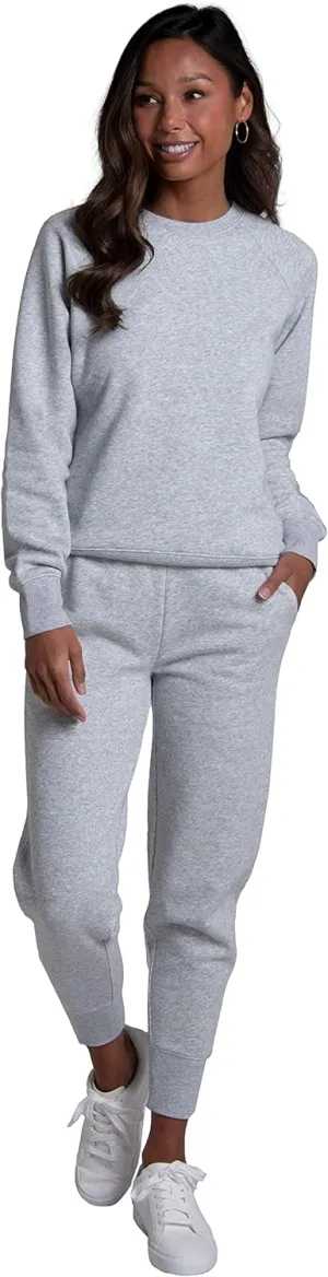 Fruit of the Loom Women's Crafted Comfort Crafted Comfort Joggers & Open Bottom Pants