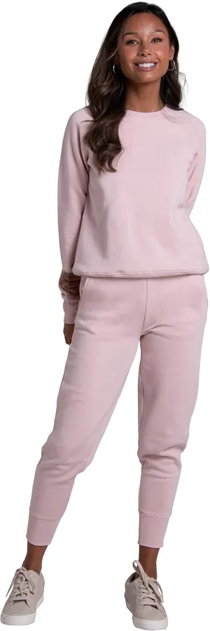 Fruit of the Loom Women's Crafted Comfort Crafted Comfort Joggers & Open Bottom Pants