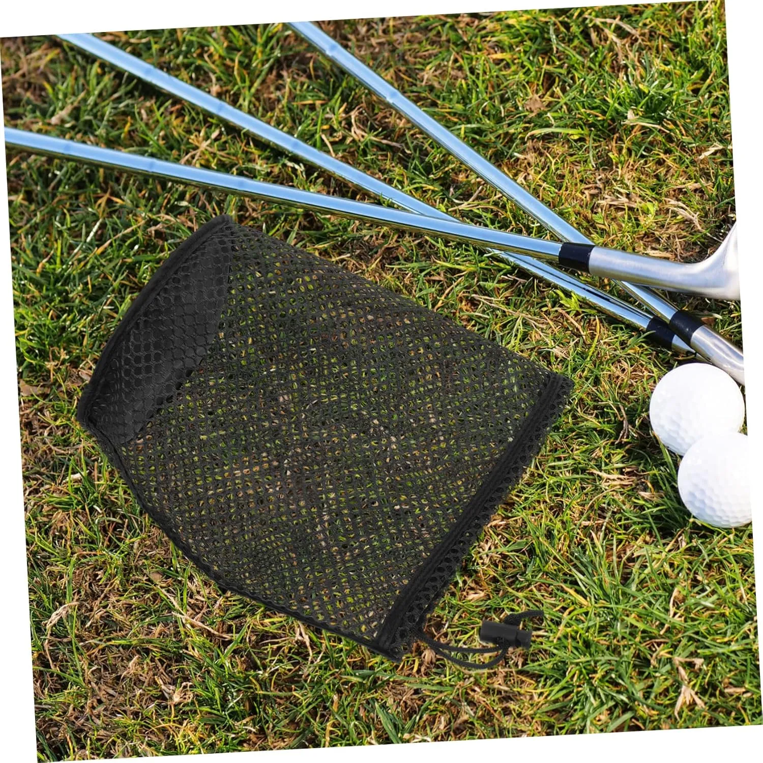 Golf Bag Drawstring Ball Holders Sport Accessories Golf Tees Pouches Tennis Storage Bag Ball Picker Bags