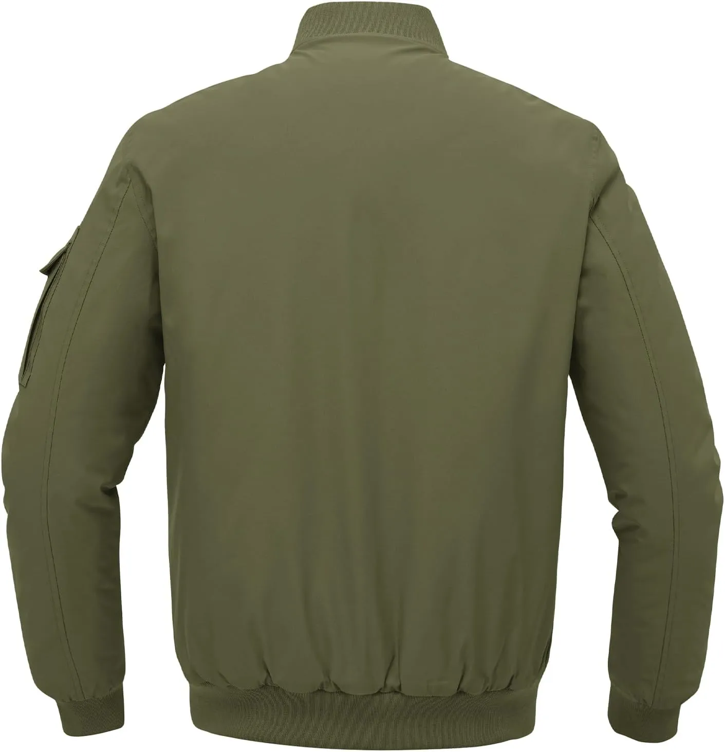 Gopune Men's Windproof Bomber Jacket Warm Water Resistant Windbreaker Winter Outwear Quilted Jackets Coats