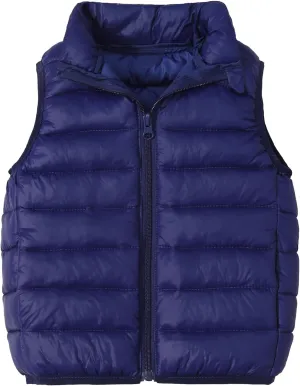 Happy Cherry Kids Boys Girls Lightweight Down Puffer Vest Sleeveless Windproof Packable Warm Winter Vest