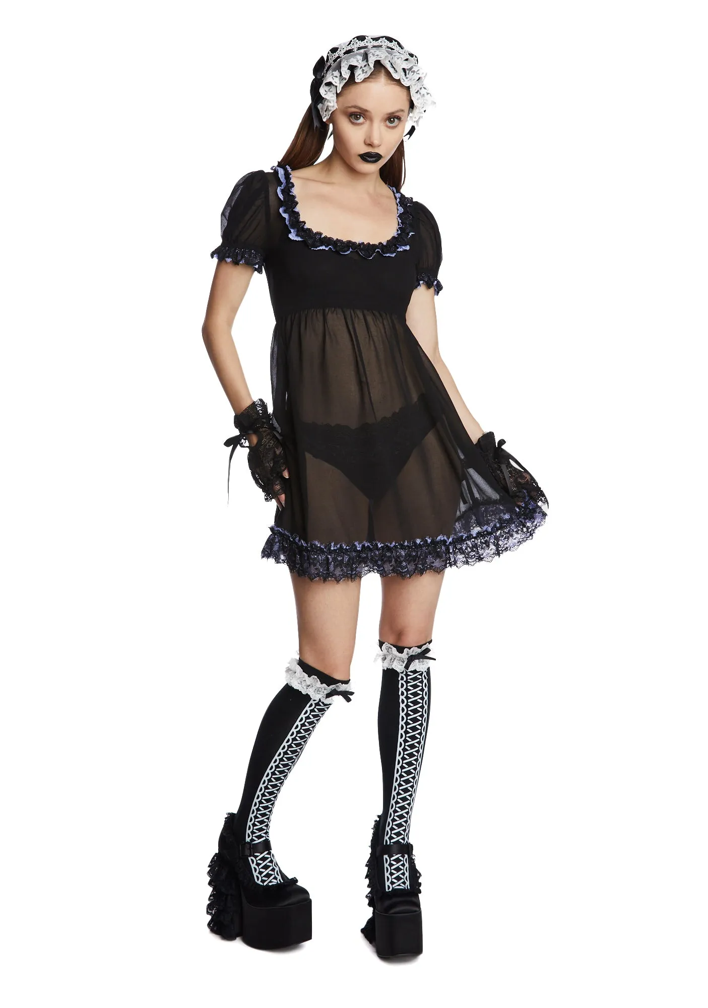 Haunted Hallways Mini Dress