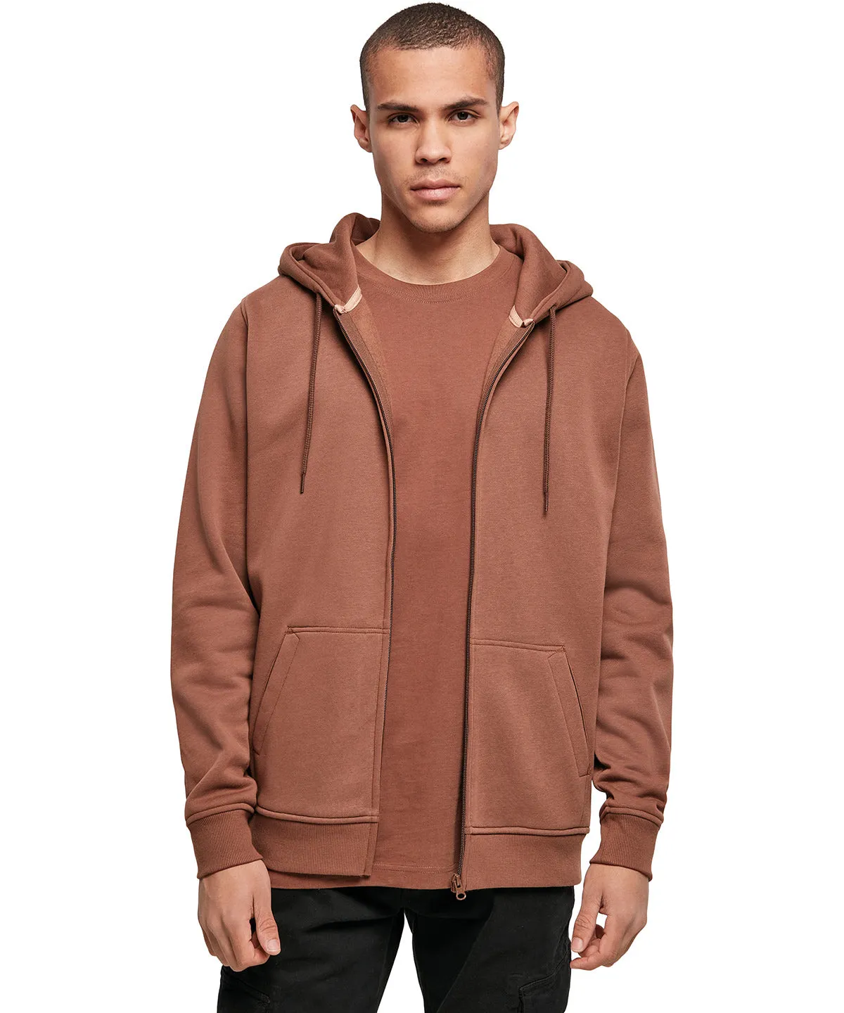 Heavy zip hoodie | Light Asphalt