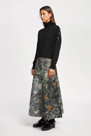 Impart Mock Neck Knit Black