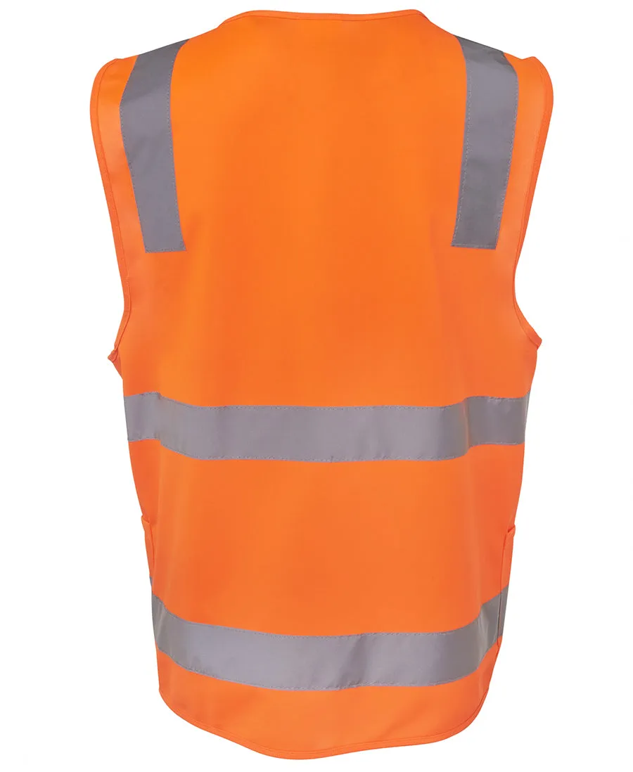 JB's HI VIS DAY/NIGHT ZIP SAFETY VEST - 6DNSZ