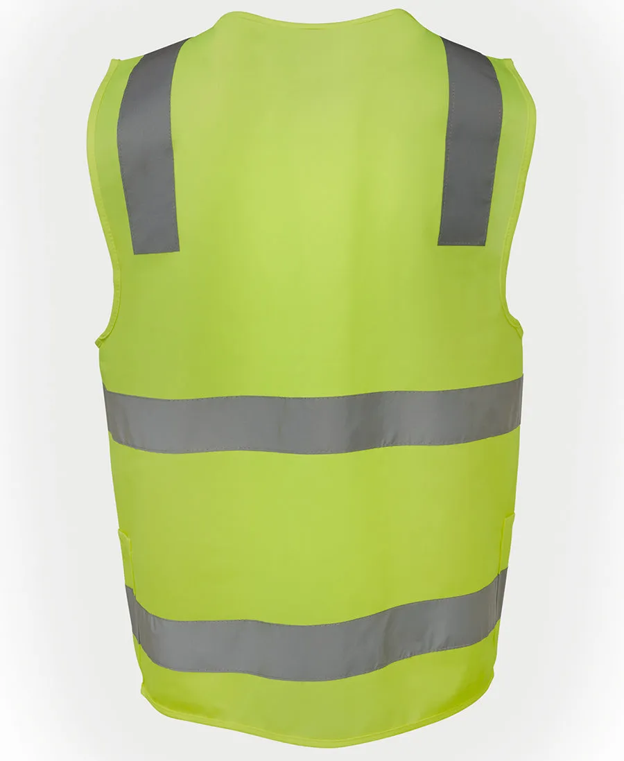 JB's HI VIS DAY/NIGHT ZIP SAFETY VEST - 6DNSZ