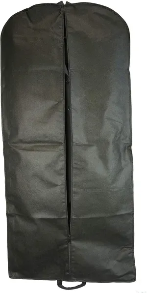 K-Cliffs 48 Basic Garment Bag for Suits Bridal Dress & Prom Gown Travel Storage Durable Breathable