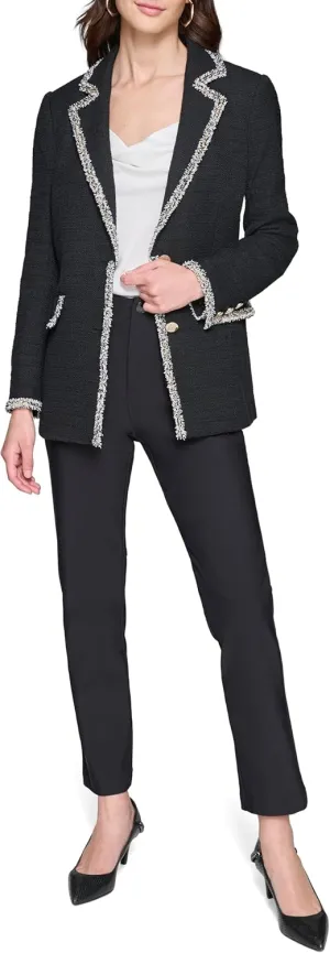 Karl Lagerfeld Paris Women's Structured Suiting Jacket