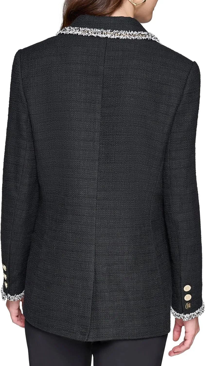 Karl Lagerfeld Paris Women's Structured Suiting Jacket