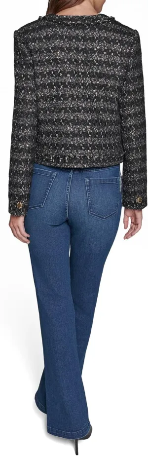 Karl Lagerfeld Paris Women's Structured Suiting Jacket