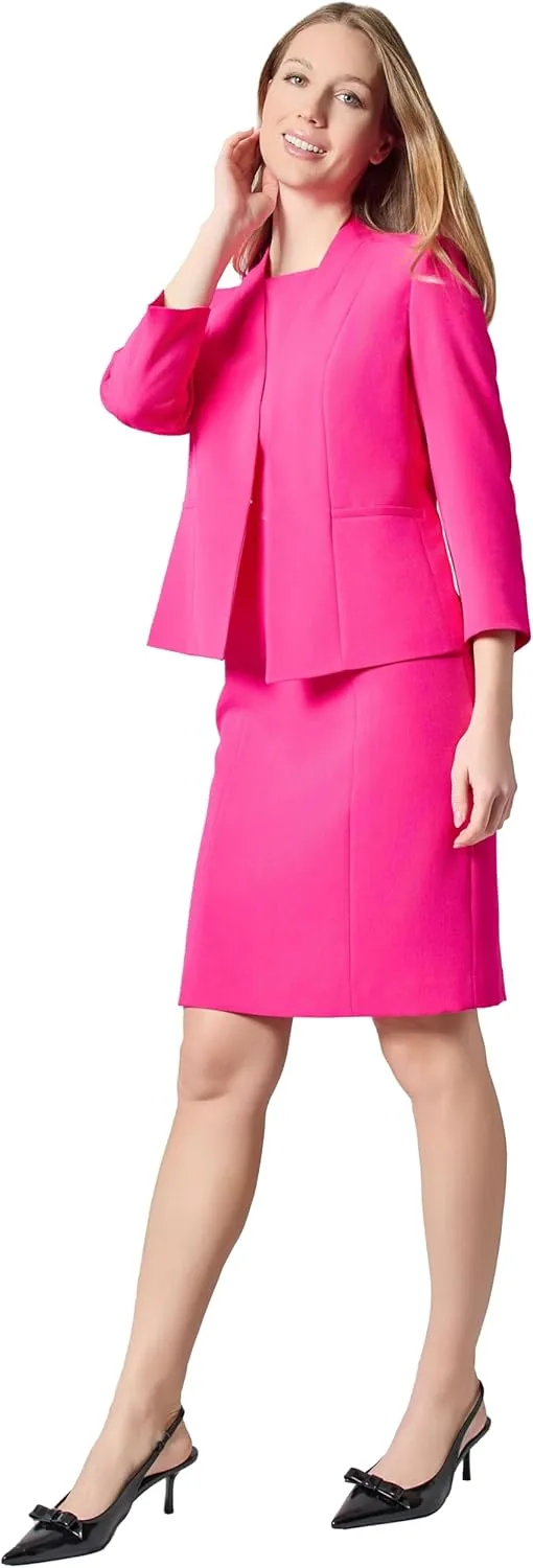 Kasper Women's Open Cardigan-Style Blazer