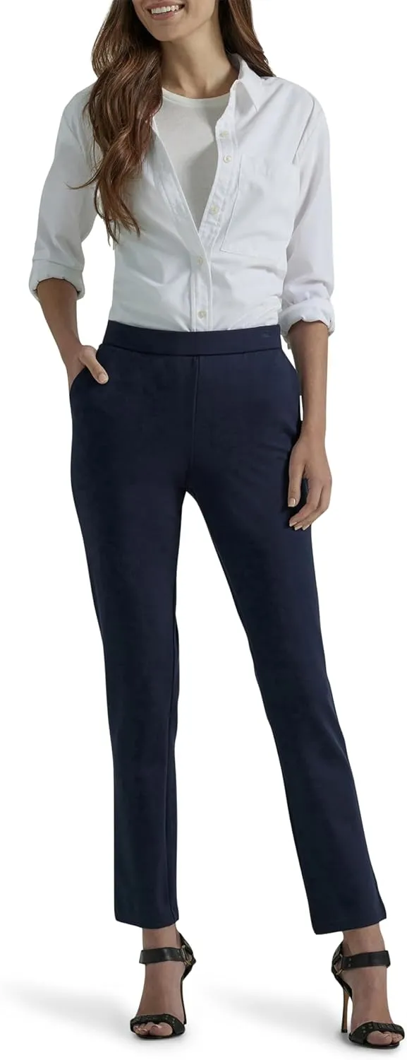 Lee Women's Ultra Lux Comfort Any Wear Slim Ankle Pant