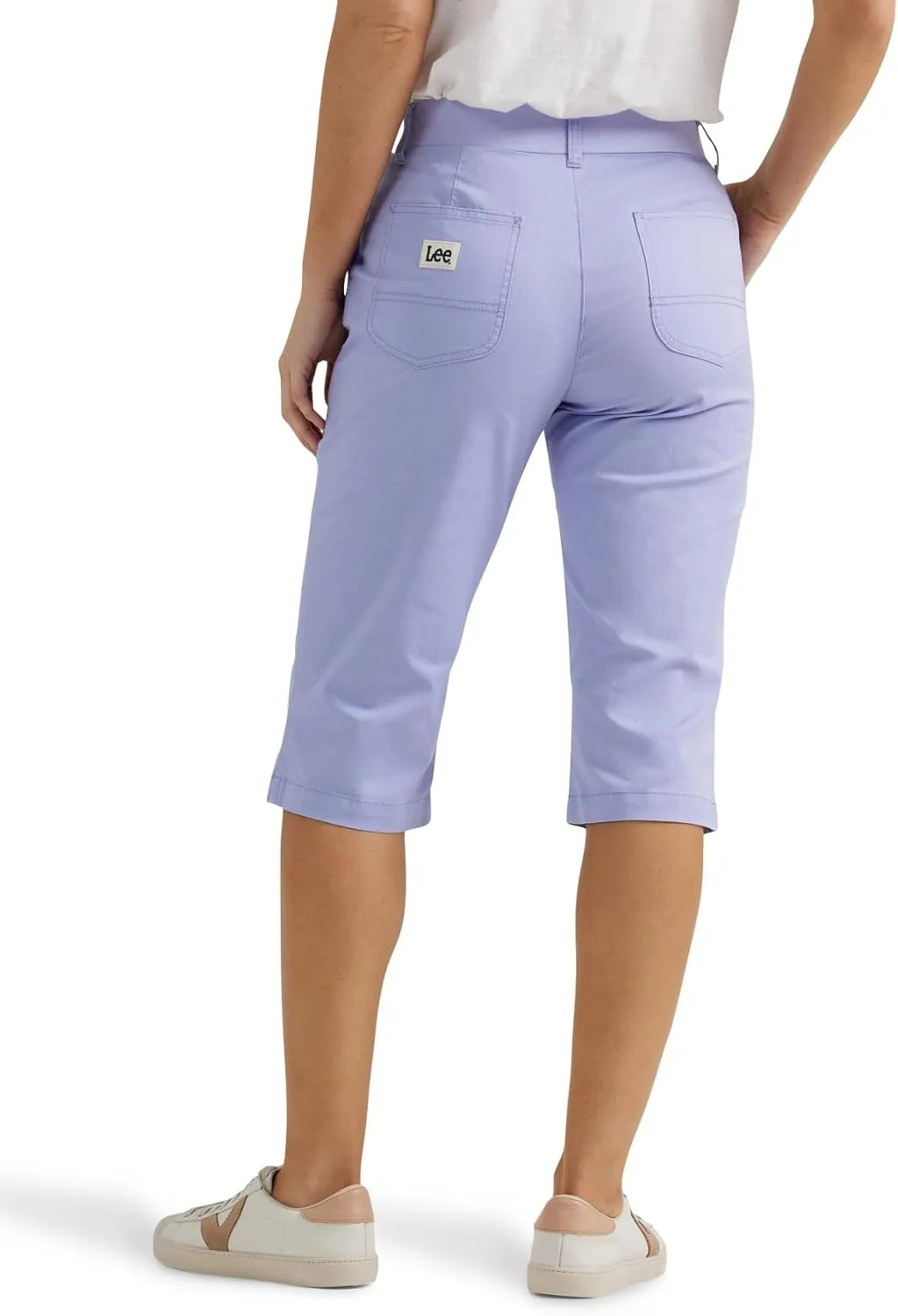 Lee womens Ultra Lux Comfort With Flex-to-go Utility Skimmer Capri Pant