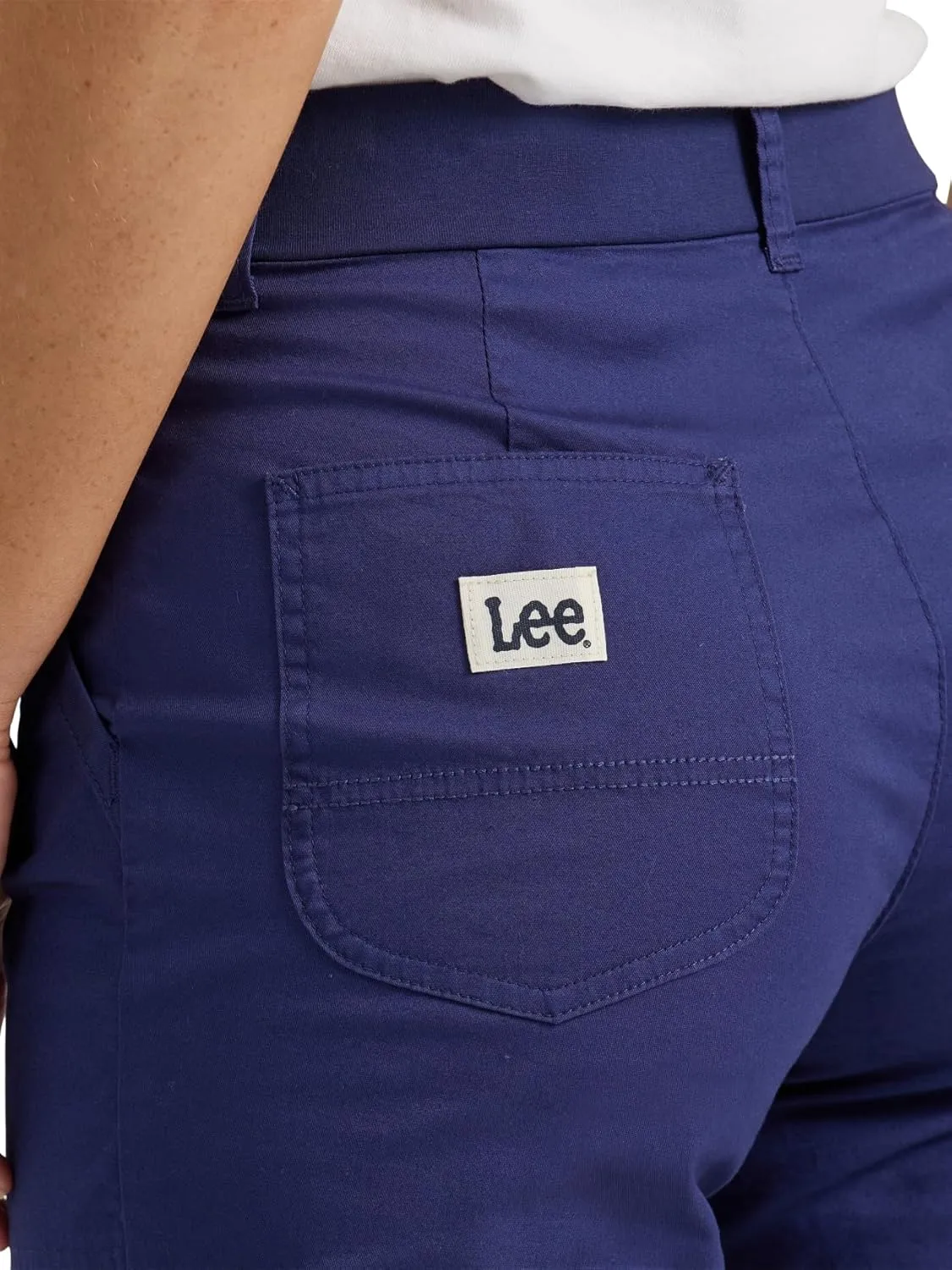 Lee womens Ultra Lux Comfort With Flex-to-go Utility Skimmer Capri Pant