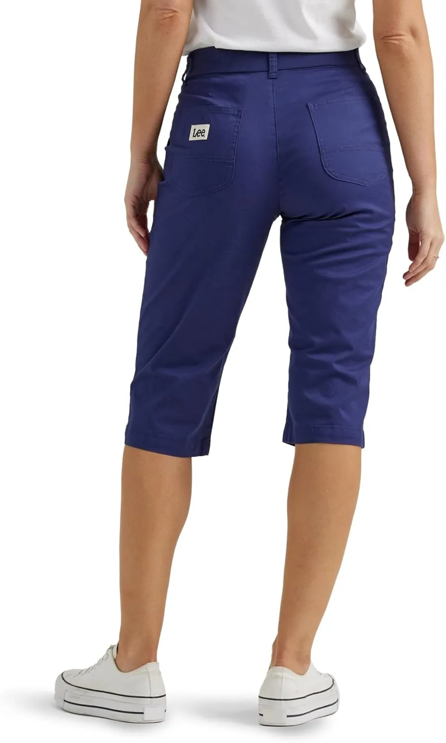 Lee womens Ultra Lux Comfort With Flex-to-go Utility Skimmer Capri Pant