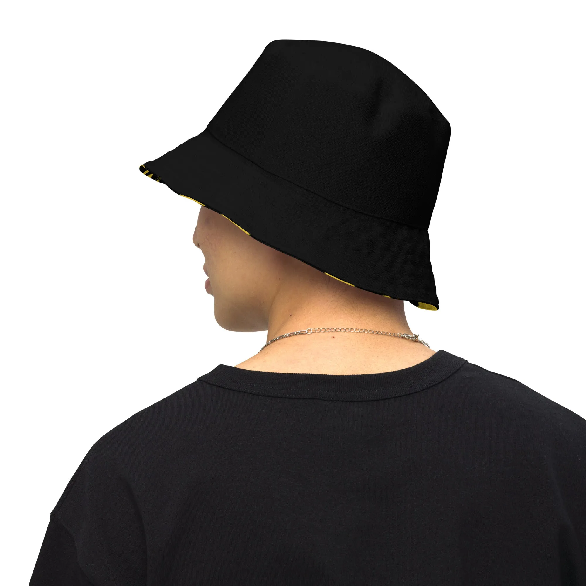 Leopard Print Reversible bucket hat