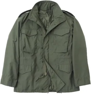 M65 Field Jacket WW2 Vintage Men's Warm Cargo Coats with Cotton Lining OG-107 Trench Suit Replica WWII US M-1956 Jackets