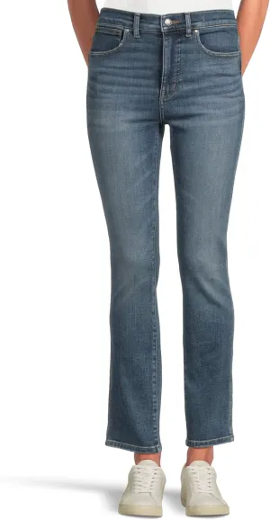 Madewell Women's Stovepipe in Light Wash with Step Hem
