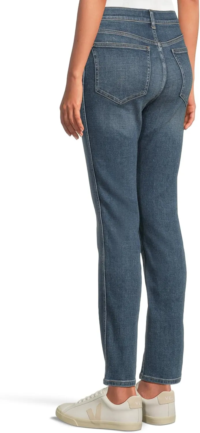 Madewell Women's Stovepipe in Light Wash with Step Hem