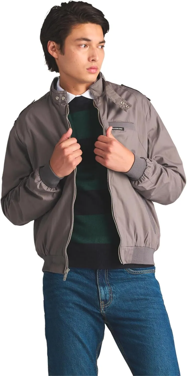 Members Only Classic Iconic Racer Lightweight Bomber Jackets Unisex