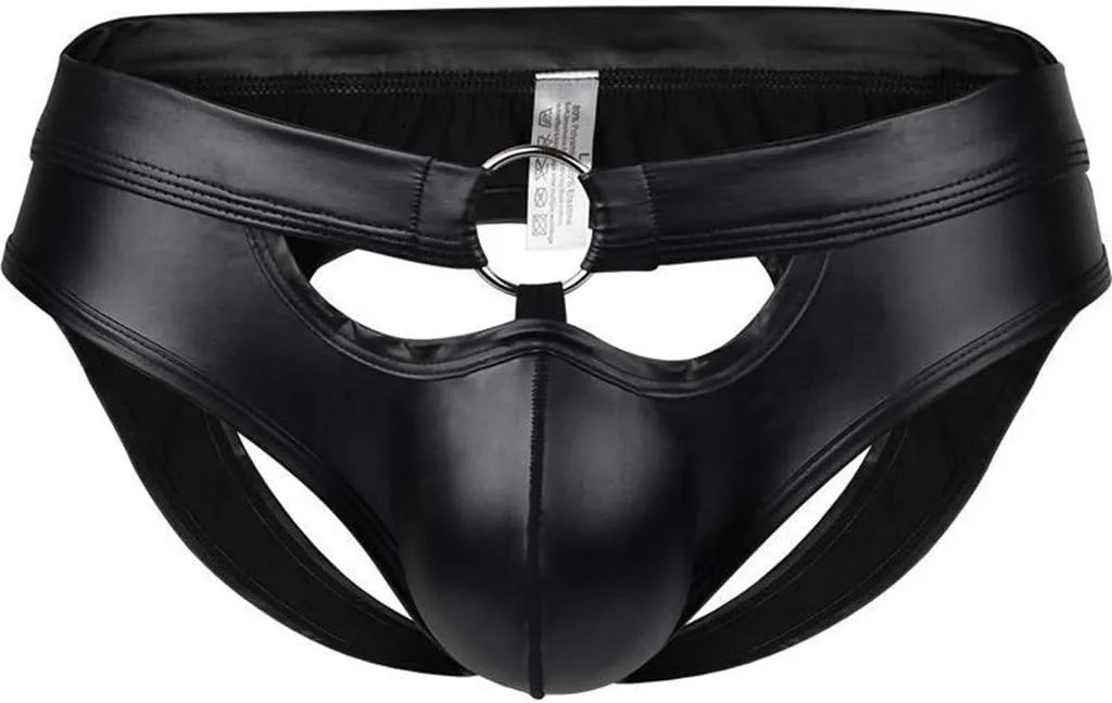 Mens Hammock Pouch Underwear Briefs Soft Jock Strap Cutout Male Bikini Sports Supporters Breathable Sexy Thongs