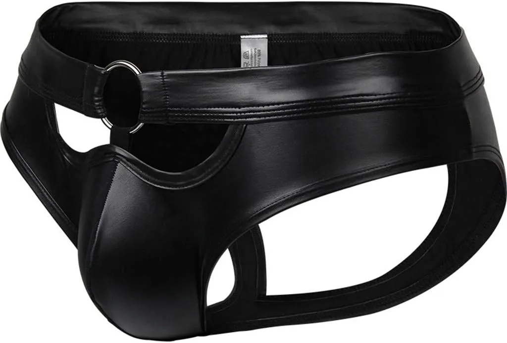 Mens Hammock Pouch Underwear Briefs Soft Jock Strap Cutout Male Bikini Sports Supporters Breathable Sexy Thongs