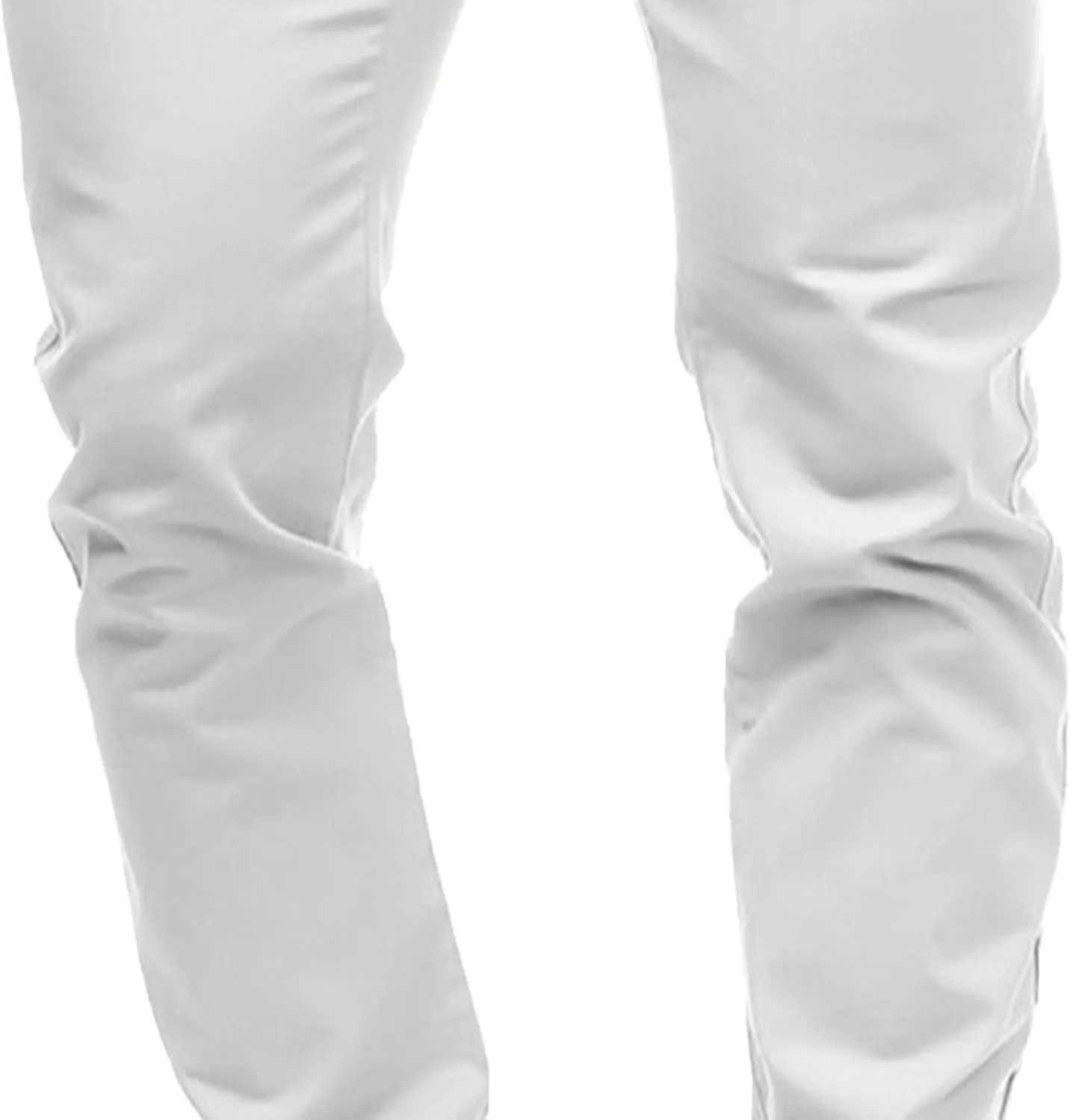 Men's Slim Fit Casual Outdoor Basic Pants Straight Leg Solid Sweatpants Pants Comfort Cotton Work Trousers