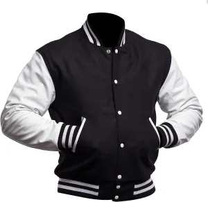 Men's Varsity Lettermans Jacket - School College Letterman Baseball Bomber Jackets for Men