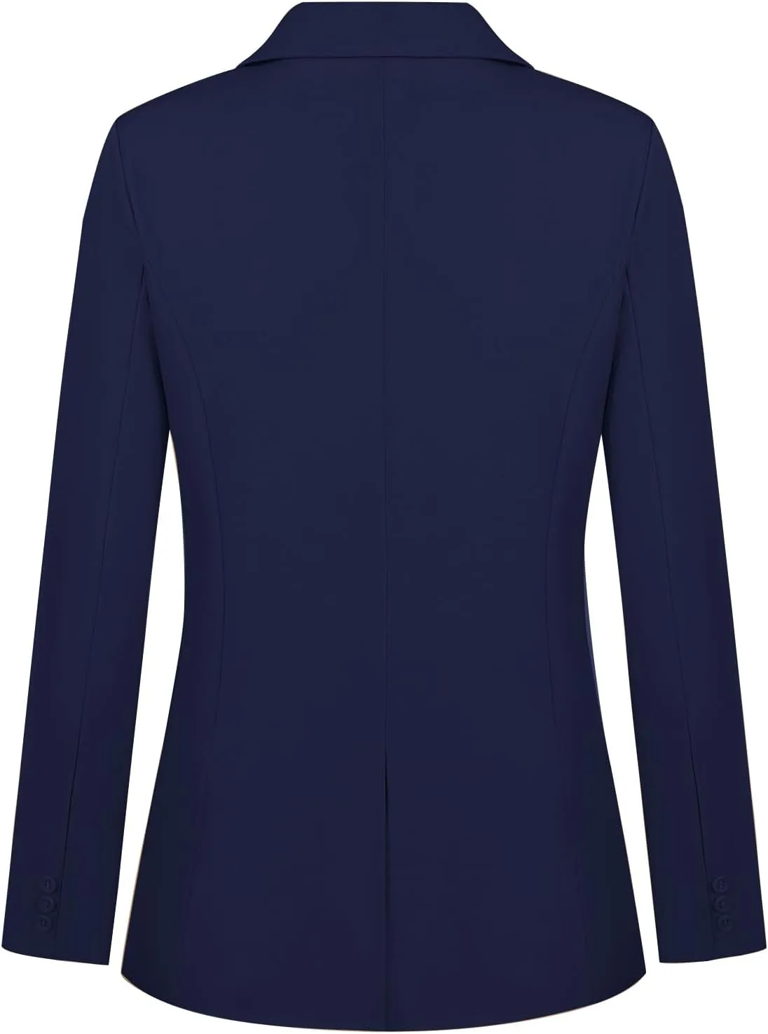 MINTLIMIT Women's Casual Long Sleeve Blazers Lapel Shoulder Pad Button Work Blazer Fully Lined Suit Jacket with Pockets