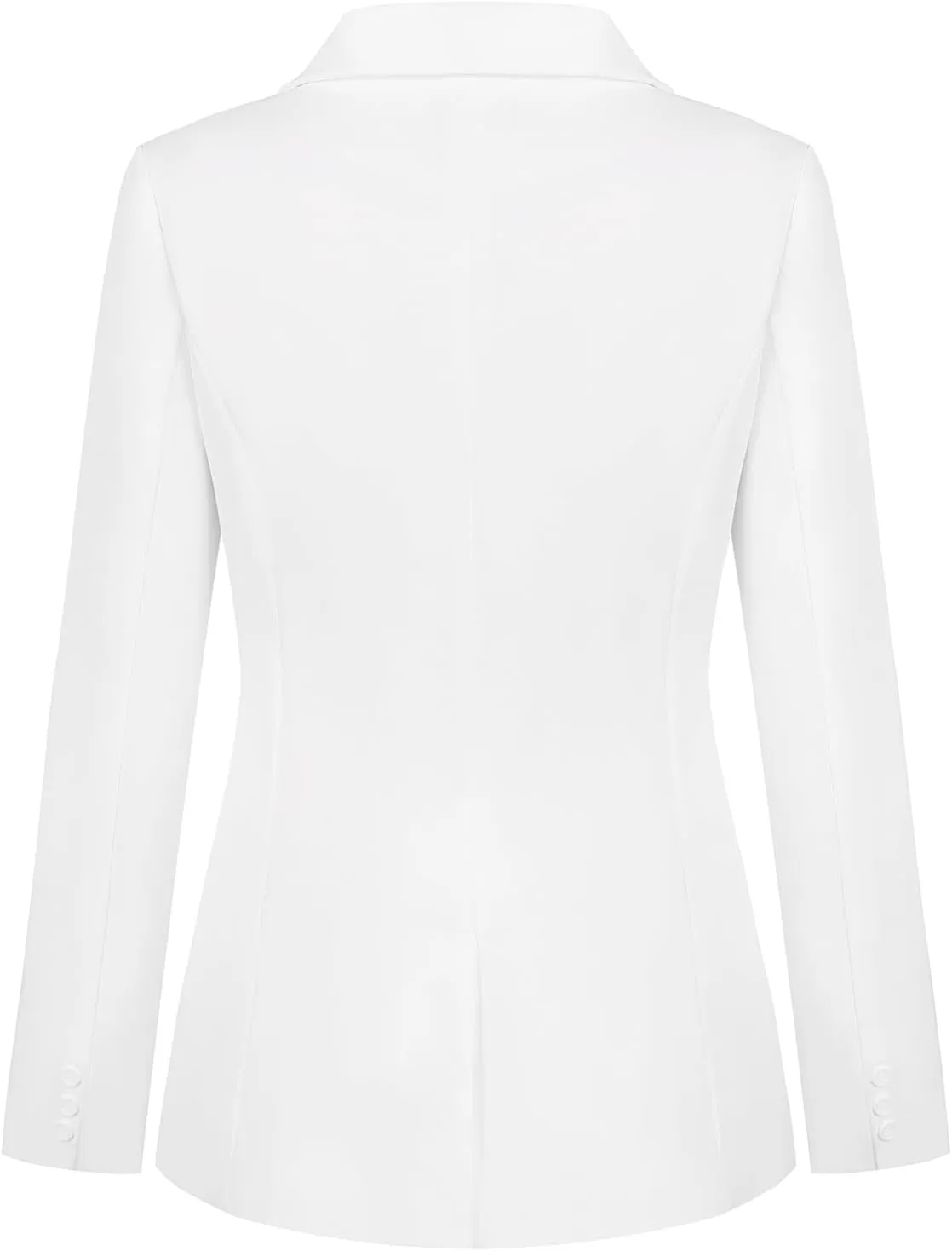 MINTLIMIT Women's Casual Long Sleeve Blazers Lapel Shoulder Pad Button Work Blazer Fully Lined Suit Jacket with Pockets