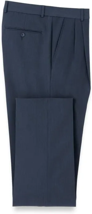 Paul Fredrick Men's Comfort Stretch Travel Pleated Pants