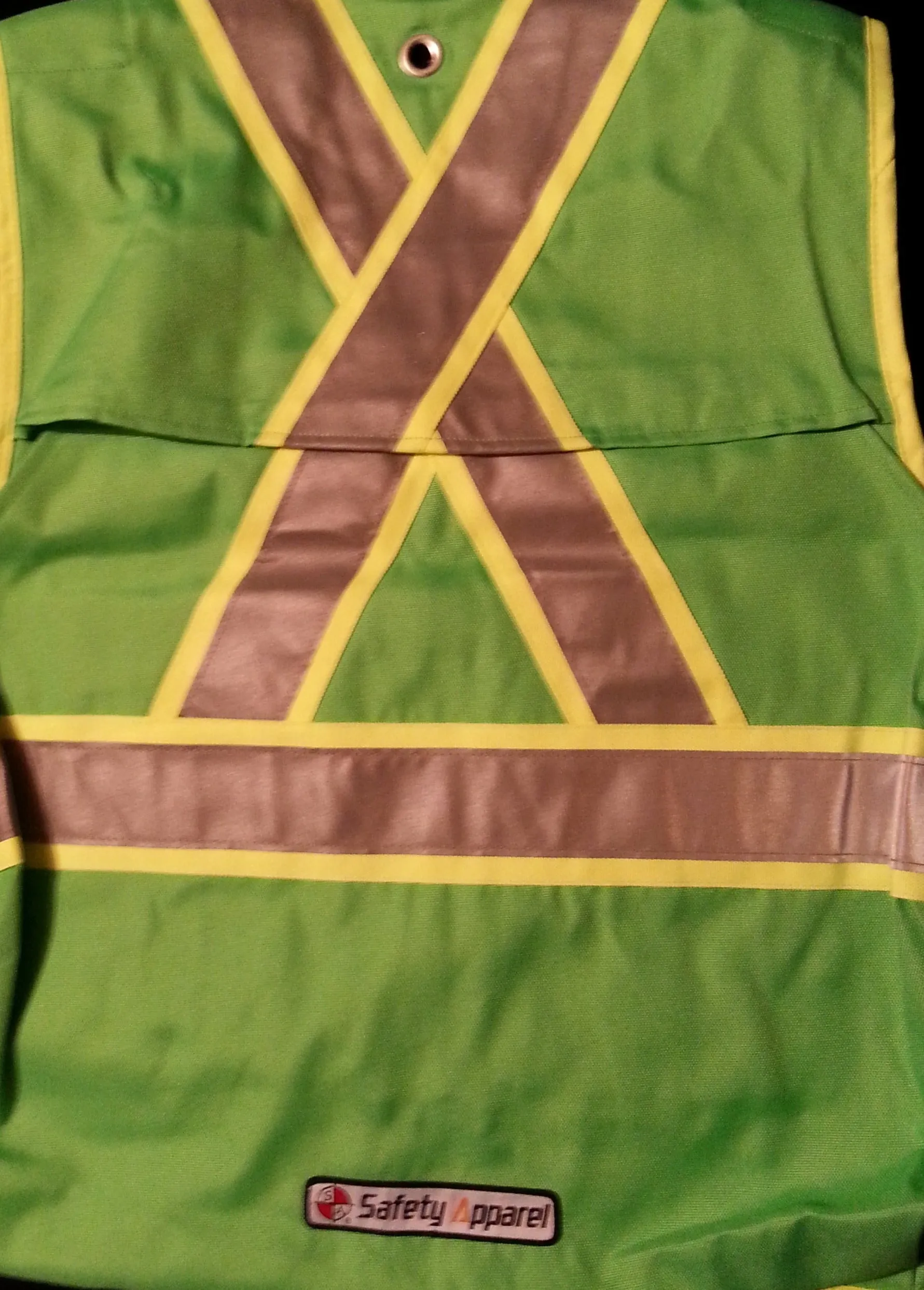 PC15X Party Chief Vest, HEAVY DUTY Orange, Yellow, Lime Green