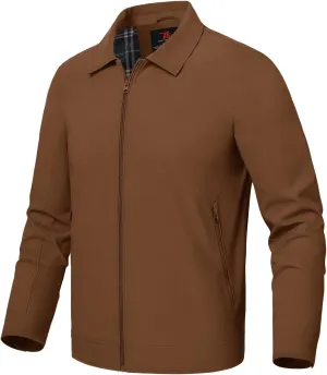 Rdruko Men's Light Jackets Windbreaker Spring Fall Lightweight Jackets Caual Stylish Jacket with Pockets