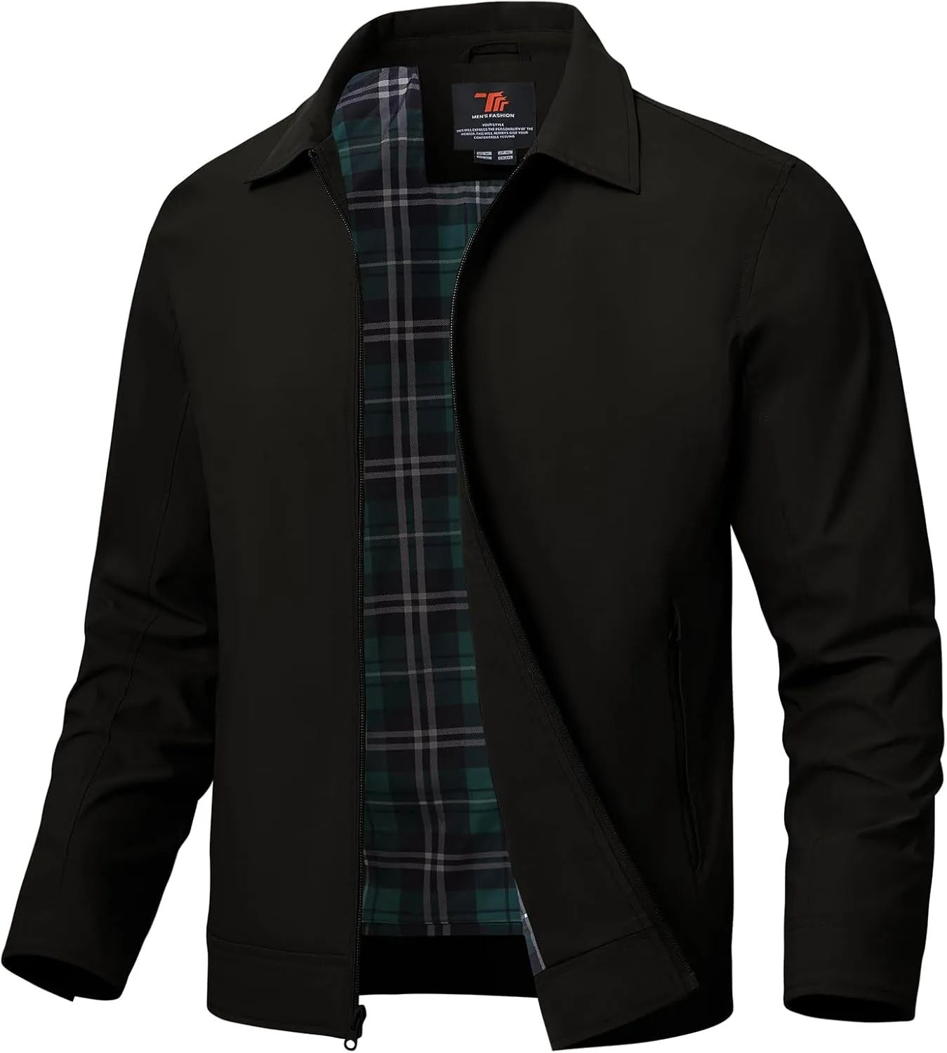 Rdruko Men's Light Jackets Windbreaker Spring Fall Lightweight Jackets Caual Stylish Jacket with Pockets